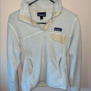 White Patagonia pullover